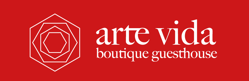 arte vida boutique guesthouse Logo_NEU 2020_horizontal_weiss